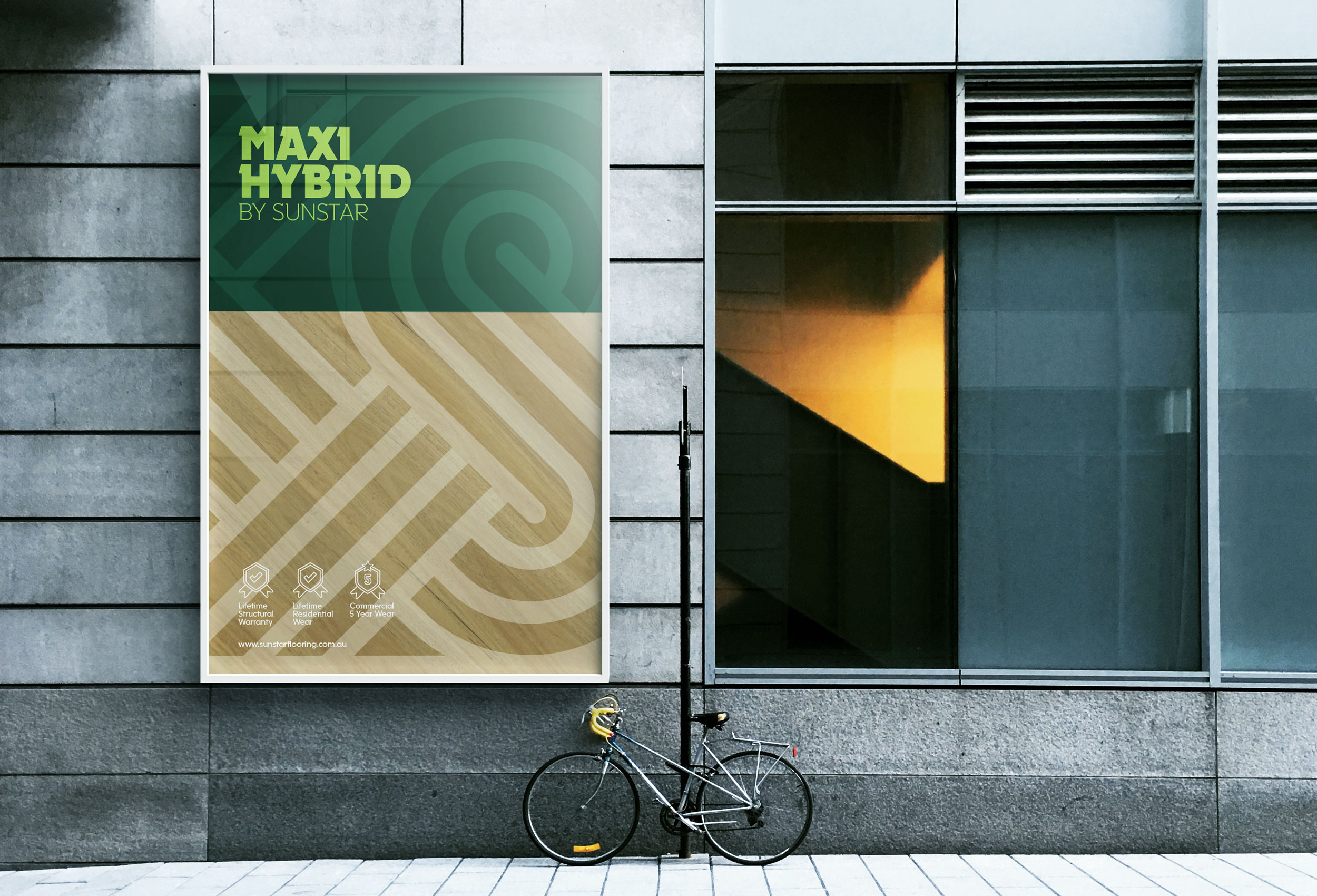 Sunstar Maxi Hybrid Poster design